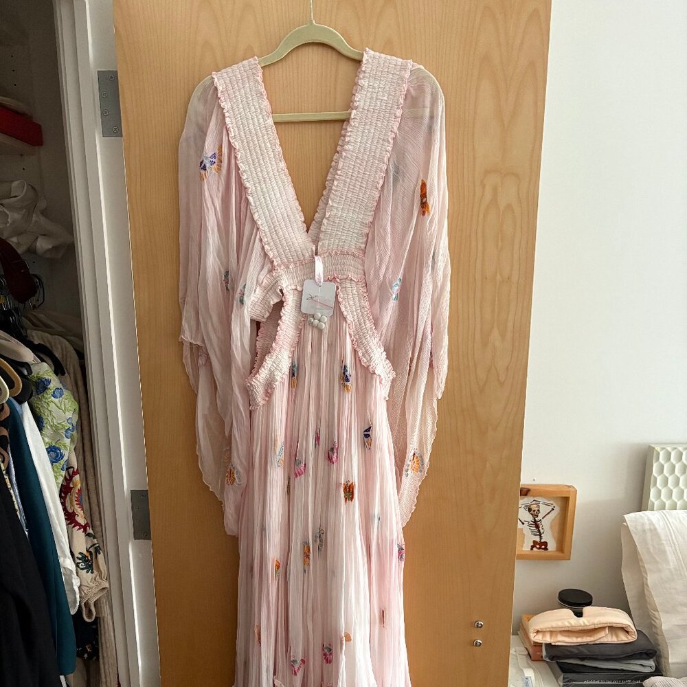 Pink Butterfly Dress - Fillyboo